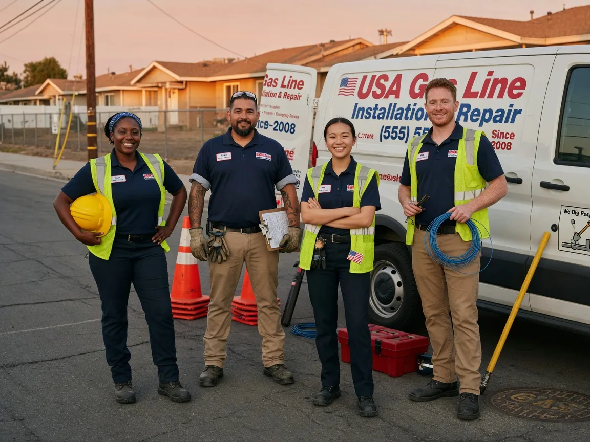 Gas Line Installation company in New Cumberland, WV